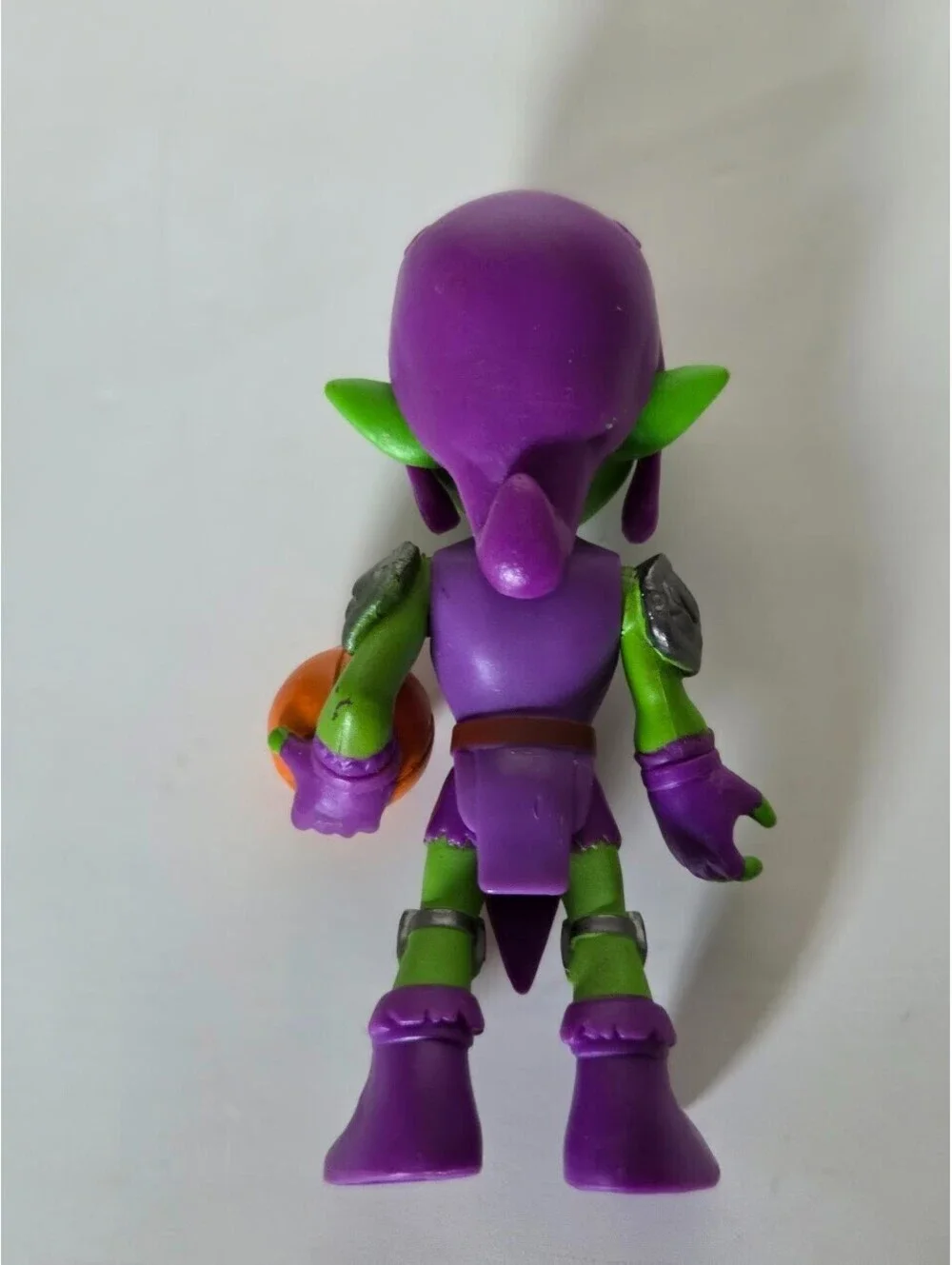 2014 Hasbro Marvel Green Goblin Action Figure Purple Suit Pumpkin Bomb Loose